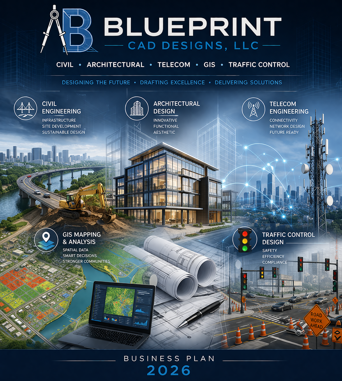 Civil CAD Blueprint